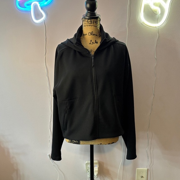 Spyder Women's Black Zip-Up Hoodie - Picture 1 of 3